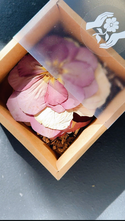 Pressed Rose Box