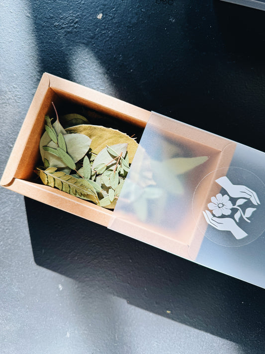 Pressed Greenery Box