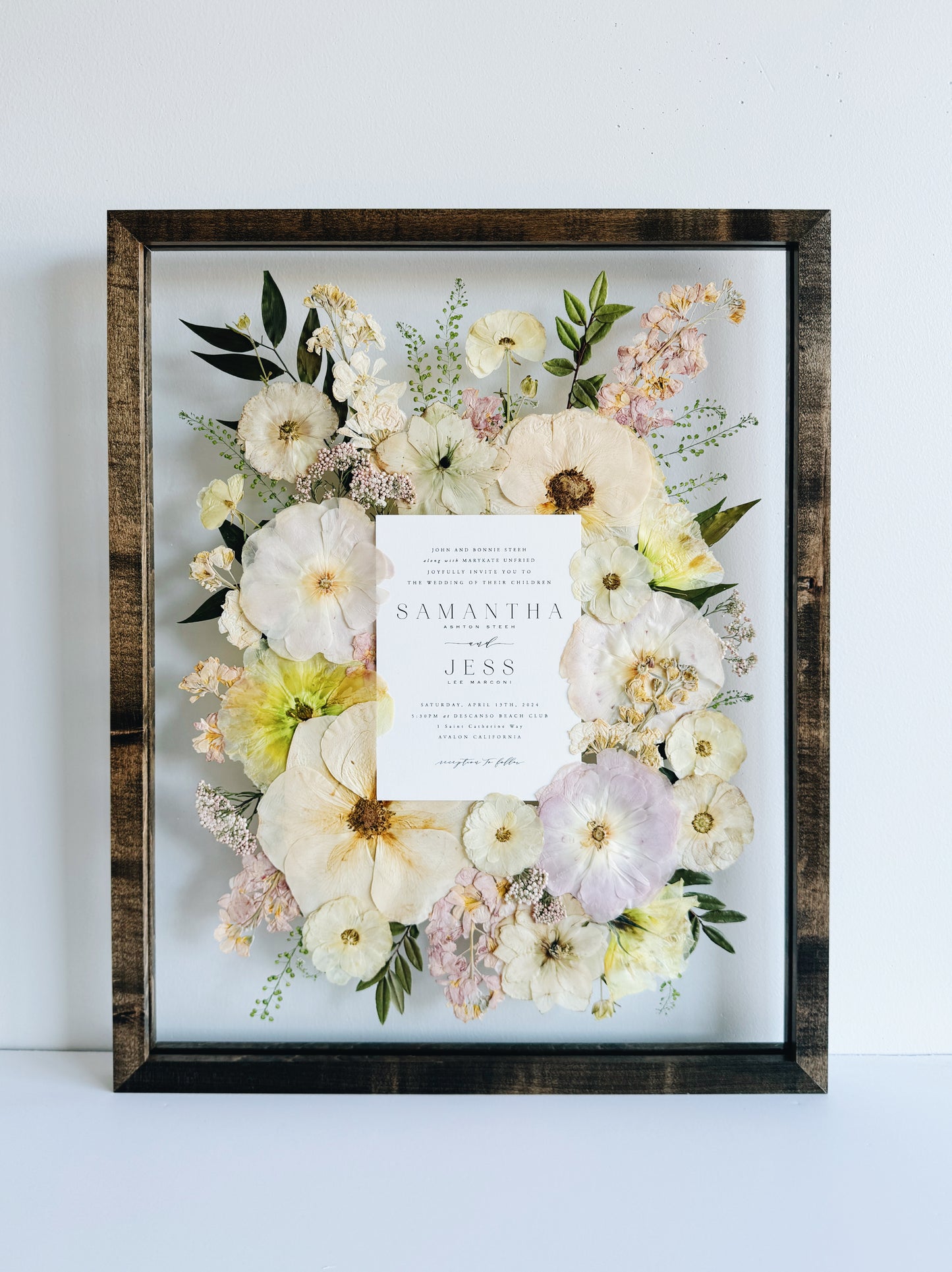 16x20 Wedding Invitation