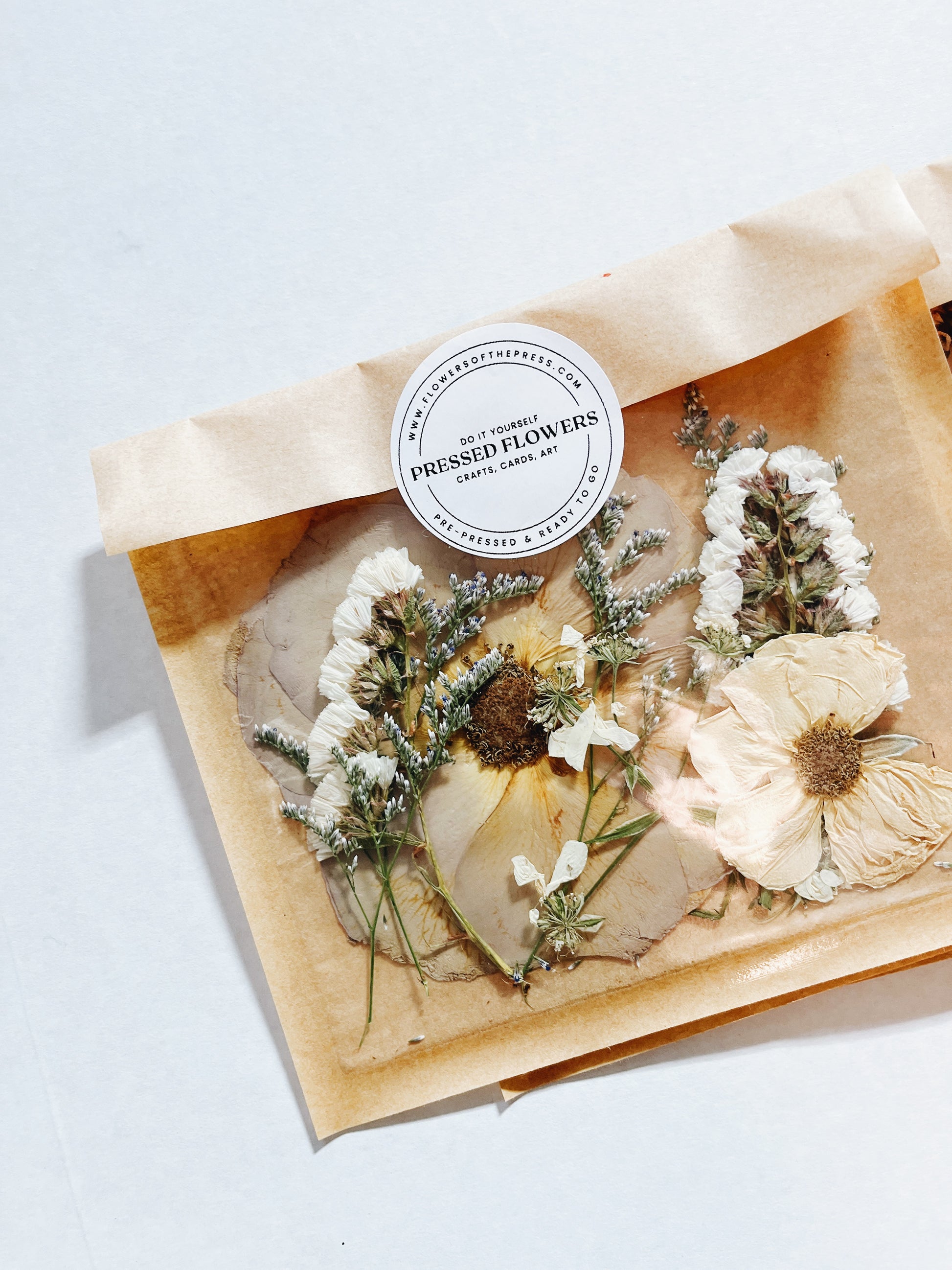 Pressed Flower Packet | Flowers Of The Press