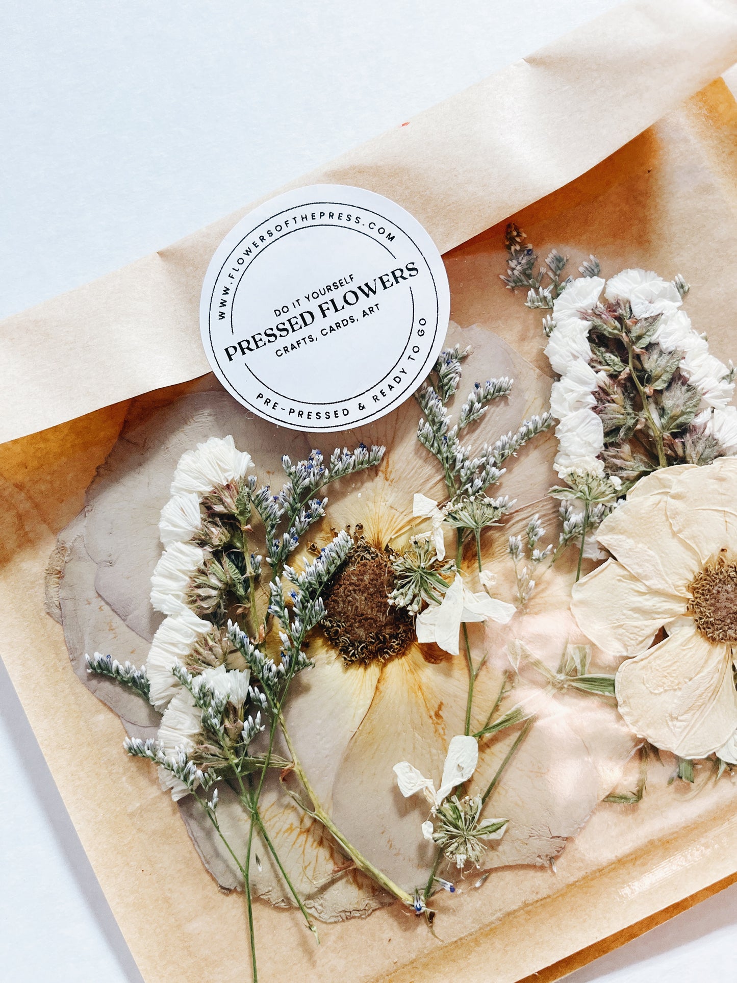 Pressed Flower Packet | Flowers Of The Press